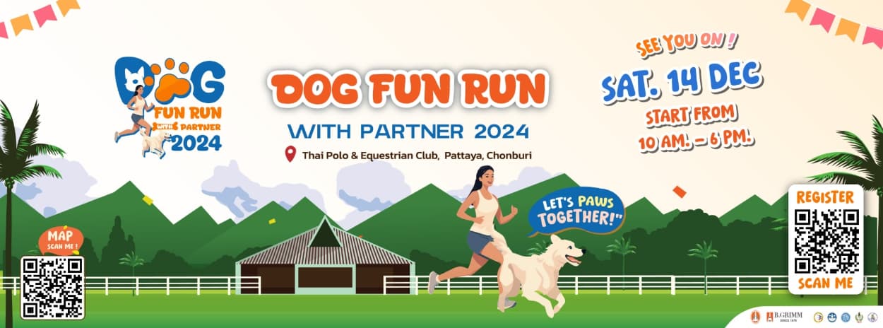 DOG FUN RUN WITH PARTNER 2024