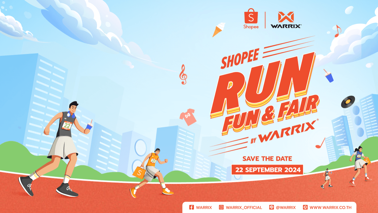 SHOPEE RUN FUN & FAIR BY WARRIX "The More You Run, The More You Get"
